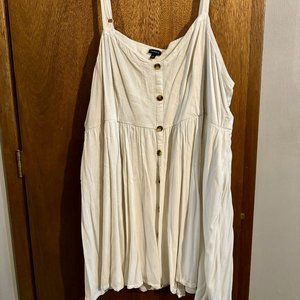 Torrid White Dress Size 6